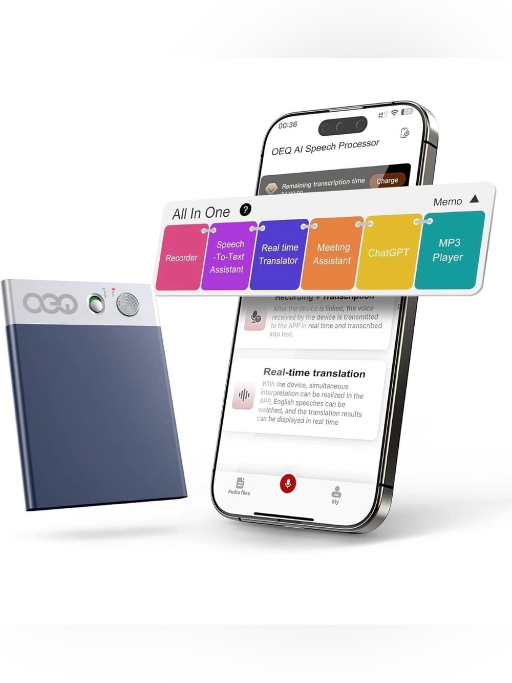 AI Speech Processor D8: Real-Time Transcription Processor